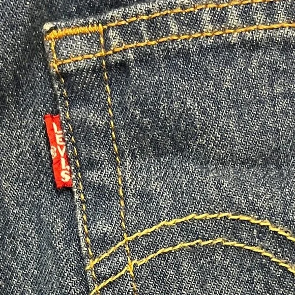 Levi's Vintage Premium Denim Deconstructed Two-Tone Raw Hem‎ Jeans, Size 24 - Picture 6 of 10